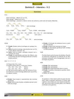 Química E – Intensivo – V. 2