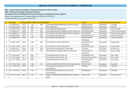 Aberturas de Formulário Eletrônico (22/06/2012