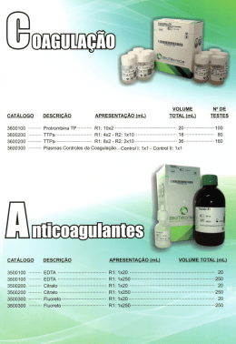 voLuME N° DE cATÁLoGo DESCRIÇÃO