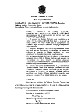 RESOLUÇÃO N - Tribunal Regional Eleitoral de Santa Catarina