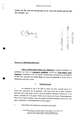 VEIRANO ADVOGADOS - Acadêmico de Direito da FGV