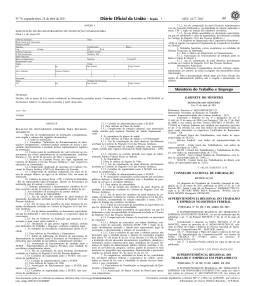 89 1 Minist&eacute;rio do Trabalho e Emprego