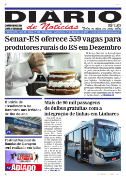 Senar-ES oferece 559 vagas para