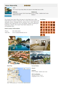 The visual Praia Hdtel offers the best at what Natal has td Inf