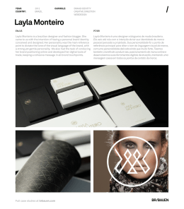 Layla Monteiro - BR/BAUEN Design Studio