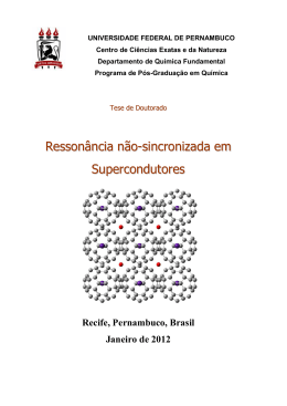 Ressonância não-sincronizada em Supercondutores