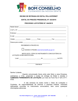 edital do preg&atilde;o presencial n&deg; 023/2015
