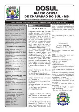15/07/2011 baixar arquivo - Prefeitura Municipal de Chapad&atilde;o do Sul