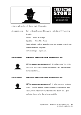 Inspector Stone: The Case of The Missing Ring