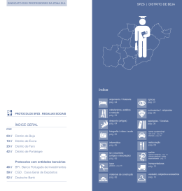 &iacute;ndice PROTOCOLOS SPZS REGALIAS SOCIAIS