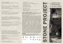 FLYER stone project 2013 - CAPA Ivo Covaneiro 21.06.2013 copy