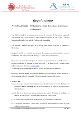 Regulamento - Associação de Professores de Matemática