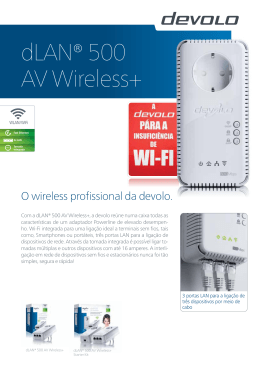 dLAN® 500 AV Wireless+