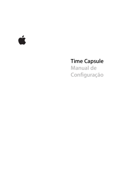 Manual de Configuração do Time Capsule