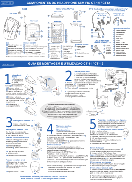 CT12 User Guide - Headset ALCATECH