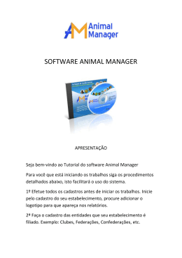 SOFTWARE ANIMAL MANAGER