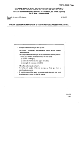 EXAME NACIONAL DO ENSINO SECUND&Aacute;RIO