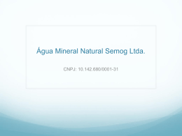 &Aacute;gua Mineral Natural Semog Ltda.