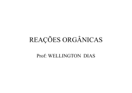 REA&Ccedil;&Otilde;ES ORG&Acirc;NICAS