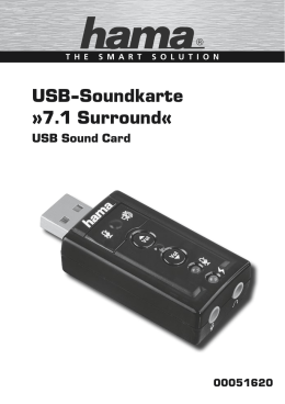 USB-Soundkarte »7.1 Surround«