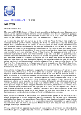 NO EYES - Autres Dimensions