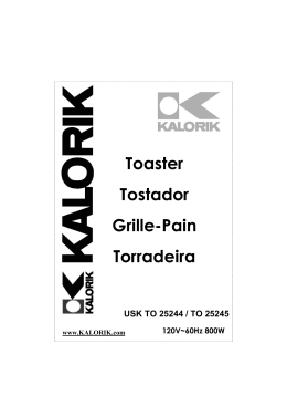 Toaster Tostador Grille-Pain Torradeira
