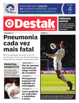 Pneumonia cada vez mais fatal