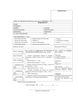 Formulario para Edificacoes