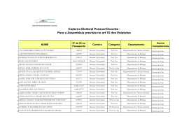 Caderno eleitoral PessoalDocenteSetembro