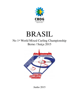 Brasil Mixed Team Curling Sponsorship pack
