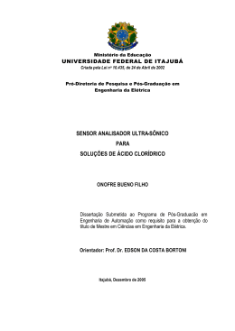 sensor analisador ultra-s&ocirc;nico para solu&ccedil;&otilde;es de &aacute;cido clor&iacute;drico