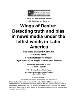 Wings of Desire - University of Toronto