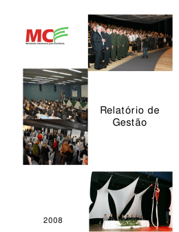 Relatório de Gestão - Movimento Brasil Competitivo