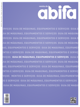 | mar&ccedil;o 2014 ano xvii | Mar&ccedil; o de 2014 | | e di&ccedil;&atilde;o 166 | www .abifa