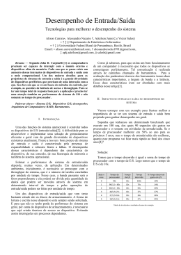 Paper Title - Departamento de Estatística e Informática