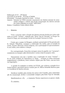 Delibera&ccedil;&atilde;o ni? 3? - 3? C&acirc;mara Aprovada em 03 .09 .80