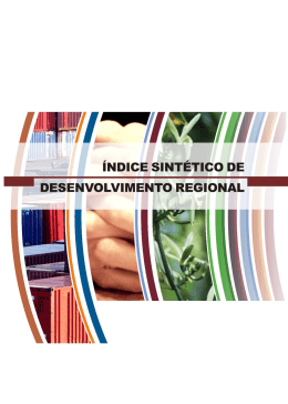 Índice Sintético de Desenvolvimento Regional