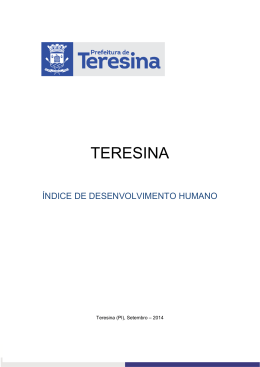 TERESINA - SEMPLAN