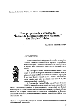I Uma proposta de extensão do
