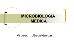 MICROBIOLOGIA MÉDICA