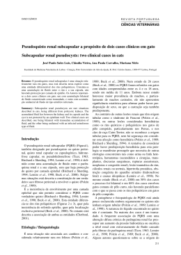 Pseudoquisto renal subcapsular a prop&oacute;sito de dois casos