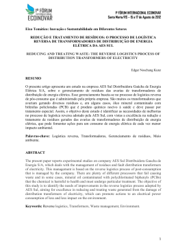1&ordm; F&Oacute;RUM INTERNACIONAL ECOINOVAR Santa Maria/RS &ndash; 15 a