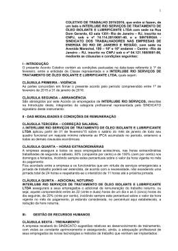 Acordo INTERLUBE RIO 2015_2016