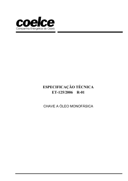 ESPECIFICA&Ccedil;&Atilde;O T&Eacute;CNICA ET-125/2006 R-01