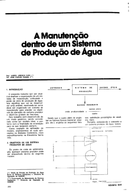 A Manutenção dentro de um Sistema