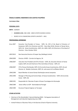 Short CV