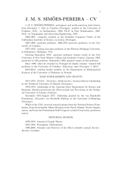 J. M. S. SIM&Otilde;ES