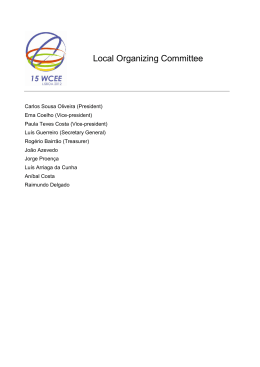 Local Organizing Committee