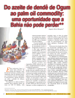 socioeconomia 01 - Seagri - Governo do Estado da Bahia