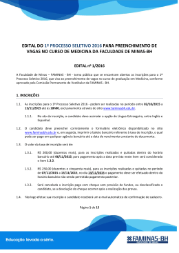 edital medicina